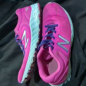 New Balance Pink Sneakers Girls Size 4